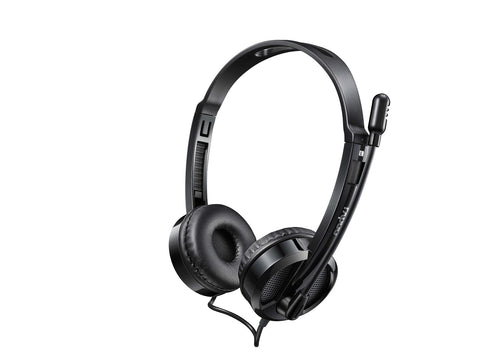 Rapoo H100 Wired Stereo Headset - Black