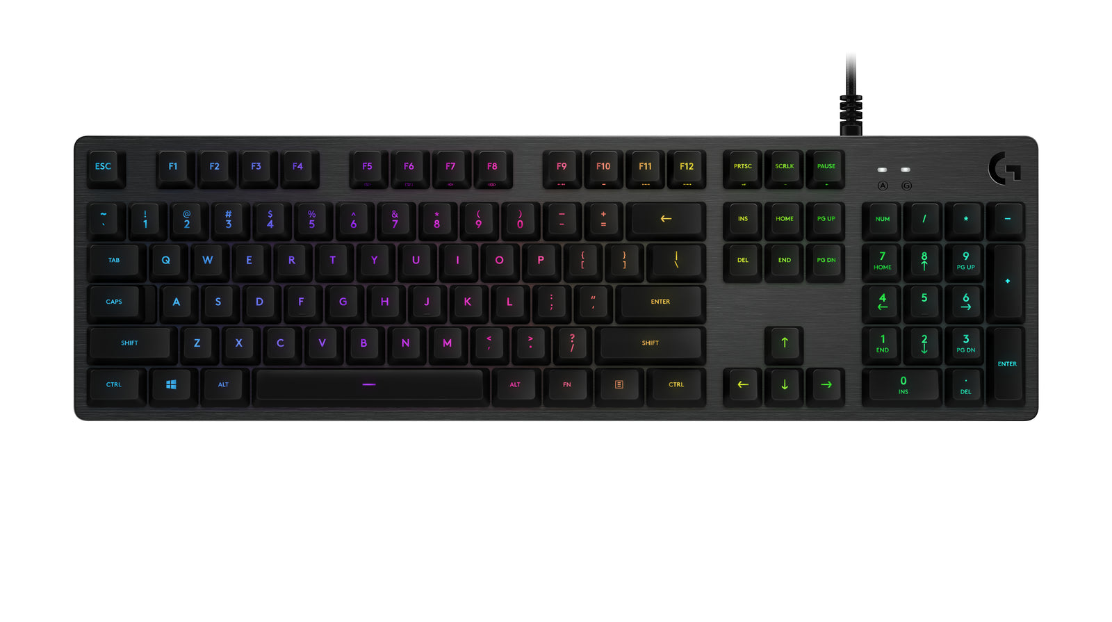 Logitech G512 Carbon LIGHTSYNC RGB Mechanical Gaming Keyboard - Tactile (PC)