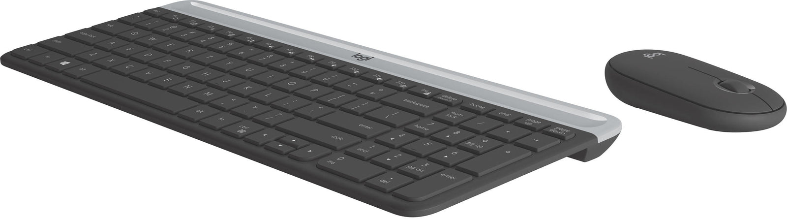Logitech MK470 Slim Wireless Keyboard and Mouse Combo Black