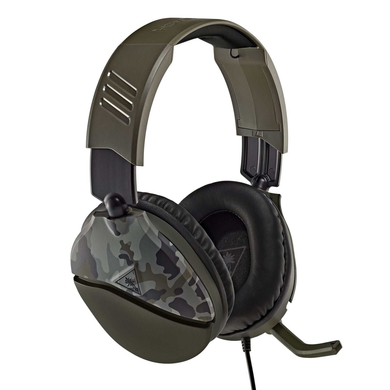 Turtle Beach Ear Force Recon 70 Gaming Headset - Camo Green (Switch, PS5, PS4, Xbox One)