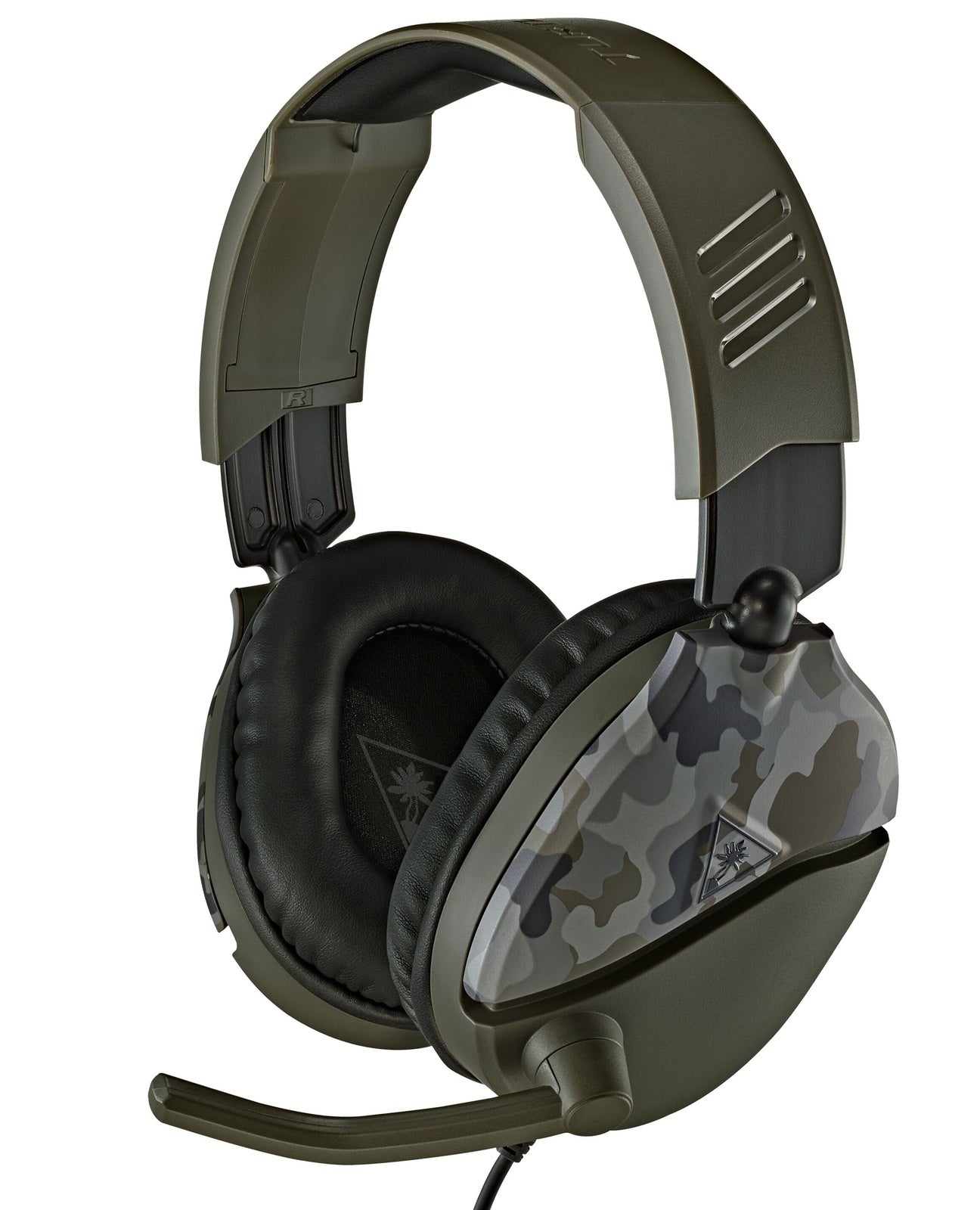 Turtle Beach Ear Force Recon 70 Gaming Headset - Camo Green (Switch, PS5, PS4, Xbox One)