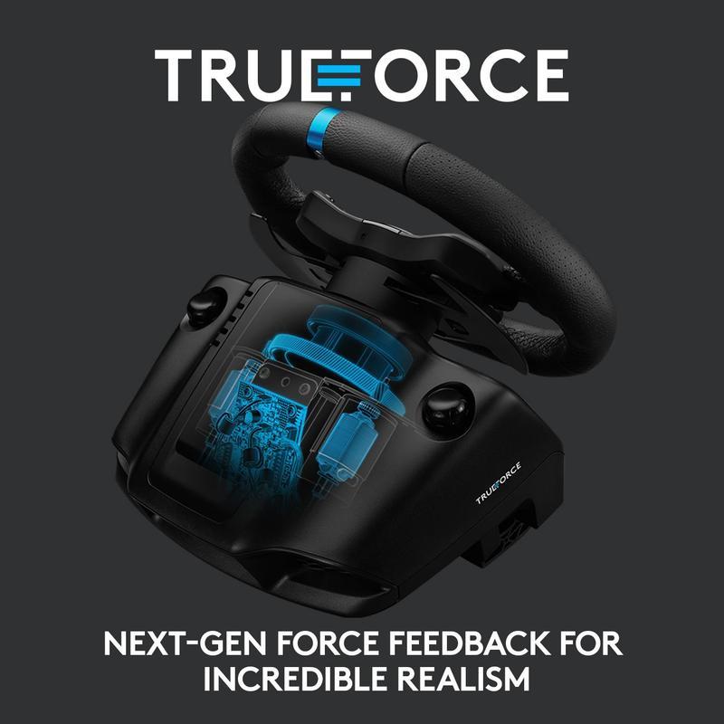 Logitech G923 Trueforce Racing Wheel (Xbox & PC) (PC, Xbox Series X, Xbox One)