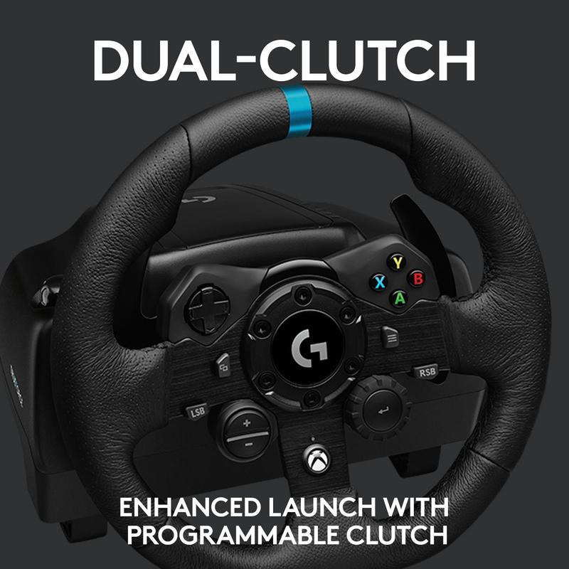 Logitech G923 Trueforce Racing Wheel (Xbox & PC) (PC, Xbox Series X, Xbox One)