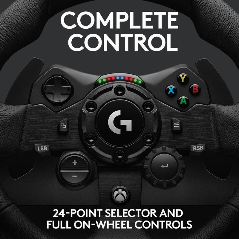 Logitech G923 Trueforce Racing Wheel (Xbox & PC) (PC, Xbox Series X, Xbox One)