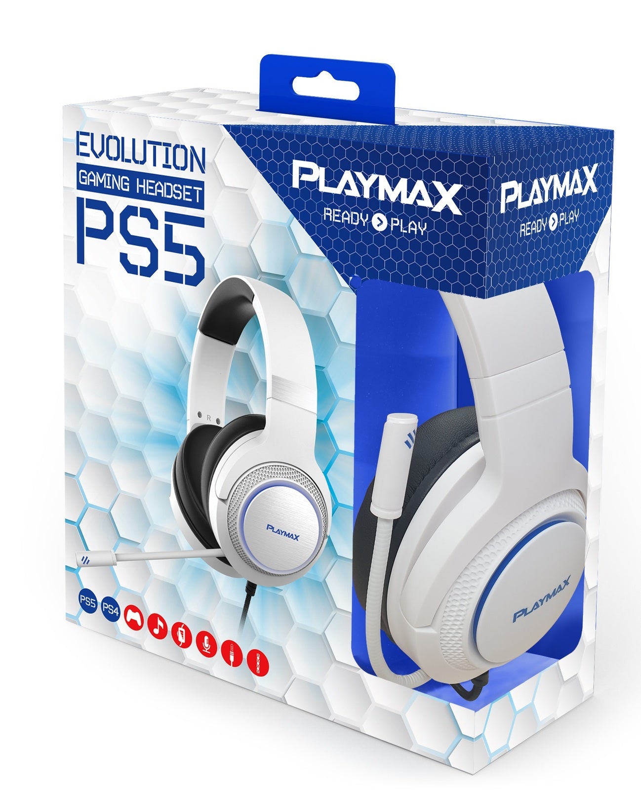 Playmax Evolution Universal Gaming Headset (PS4 & PS5) (PS5, PS4)