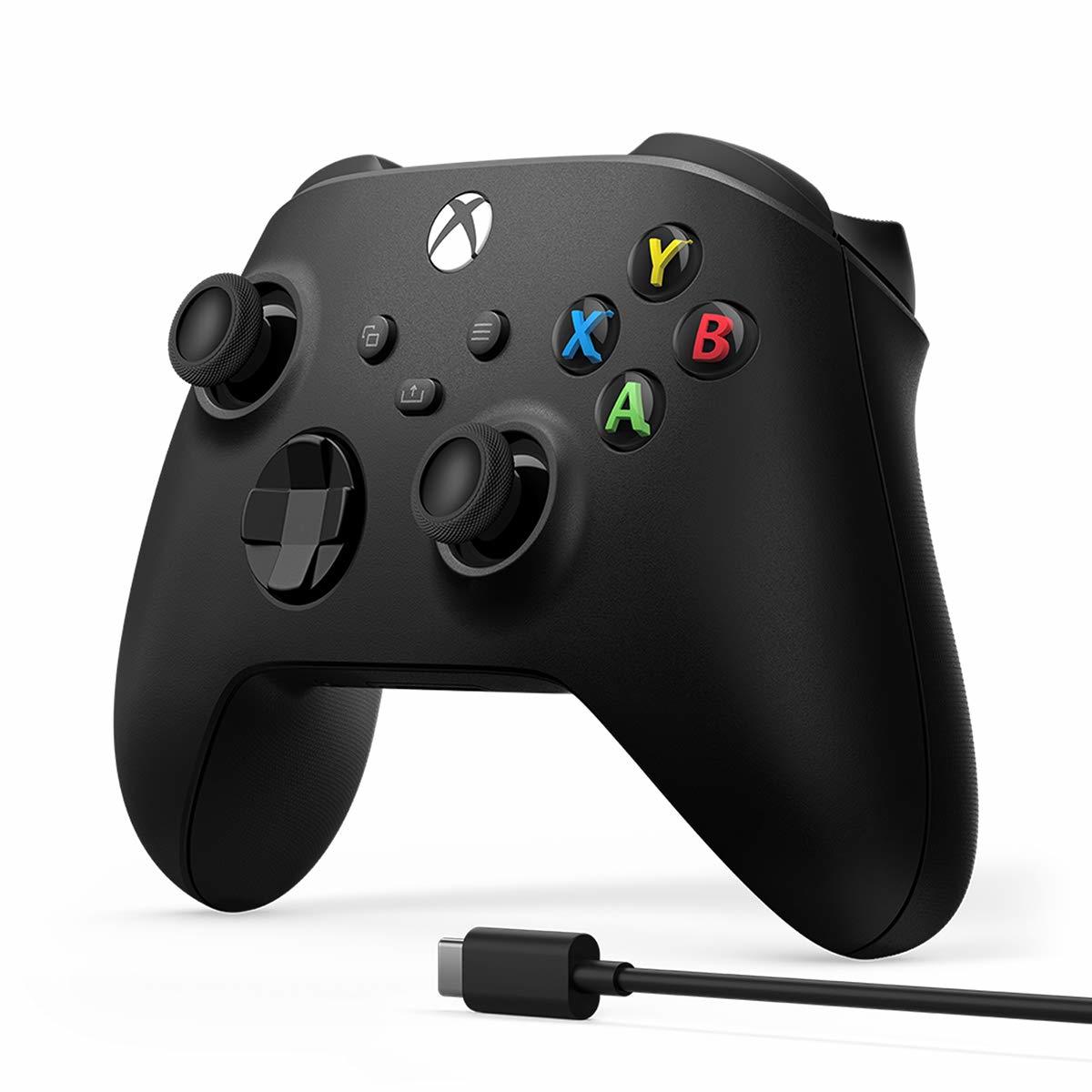 Xbox Wireless Controller + USB-C Cable (PC, Xbox Series X, Xbox One)