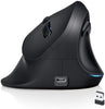 Wireless Ergonomic Mouse - Black