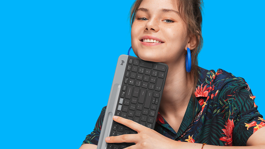 Logitech K580 Slim Multi-Device Wireless Keyboard Graphite