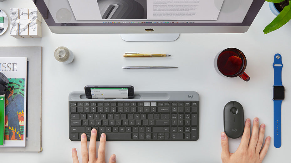 Logitech K580 Slim Multi-Device Wireless Keyboard Graphite