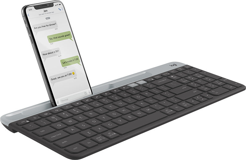 Logitech K580 Slim Multi-Device Wireless Keyboard Graphite