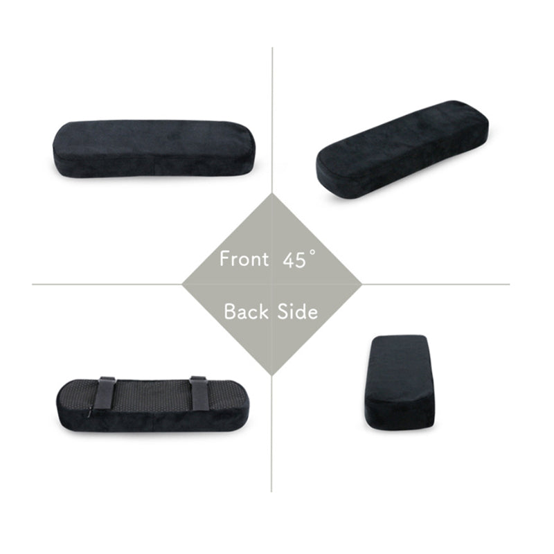 Armrest Pad Extra Thick Computer Chair Armrest Cushions - Black