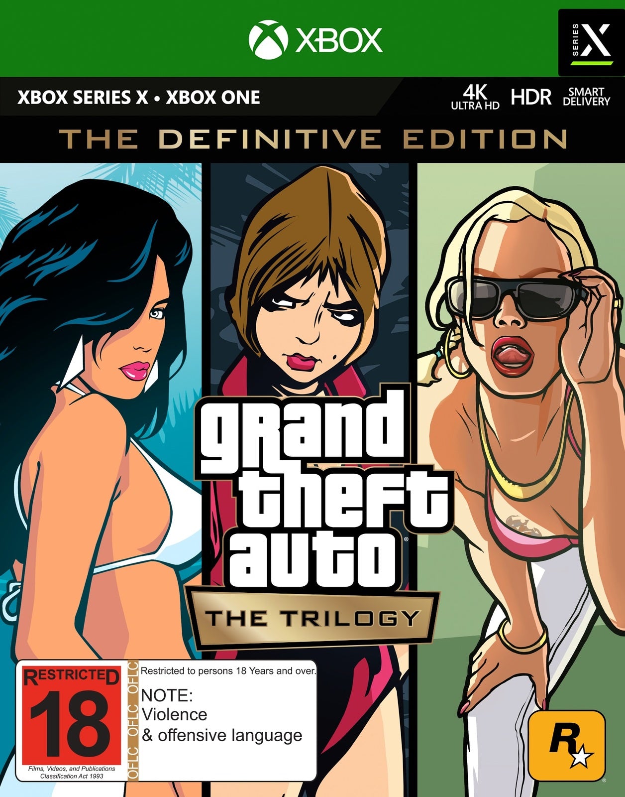 Grand Theft Auto: The Trilogy – The Definitive Edition (Xbox Series X, Xbox One)