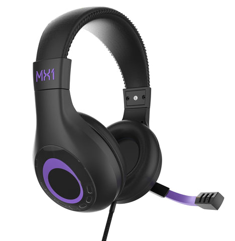Playmax MX1 Universal Headset (Purple) (Switch, PS5, PS4, Xbox Series X, Xbox One)