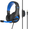 Playmax MX1 Universal Headset (Black & Blue) (Switch, PS5, PS4, Xbox Series X, Xbox One)