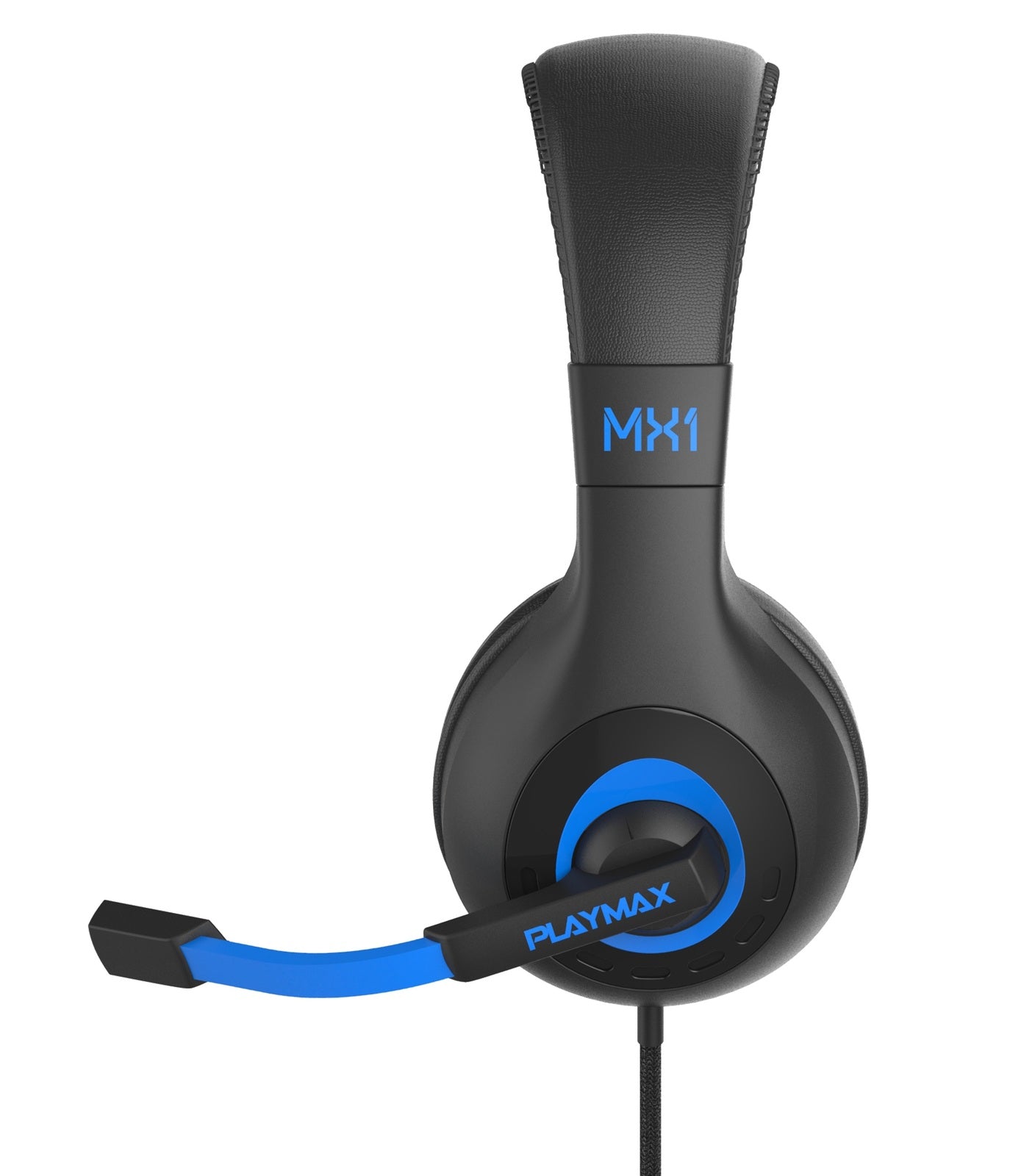 Playmax MX1 Universal Headset (Black & Blue) (Switch, PS5, PS4, Xbox Series X, Xbox One)