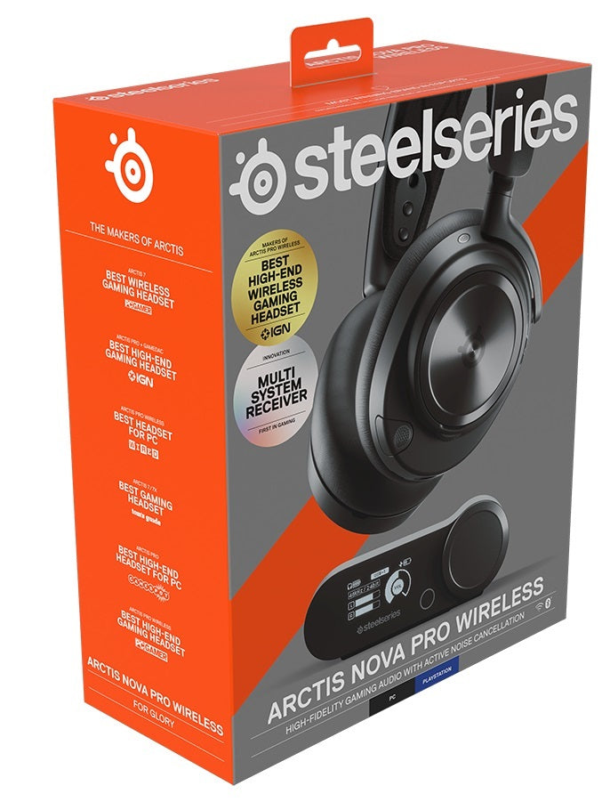 SteelSeries Arctis Nova Pro Wireless Gaming Headset (Switch, PC, PS5, PS4)