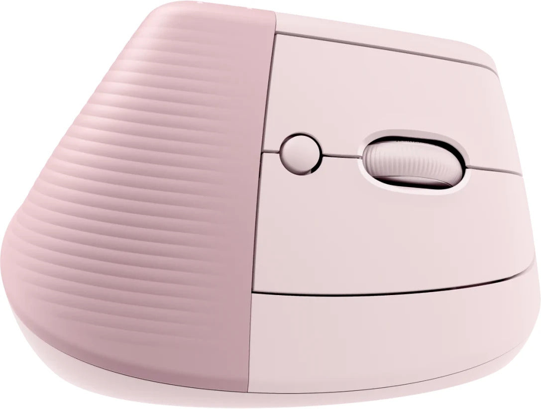 Logitech Lift Vertical Ergonomic Mouse Rose