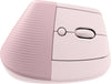 Logitech Lift Vertical Ergonomic Mouse Rose