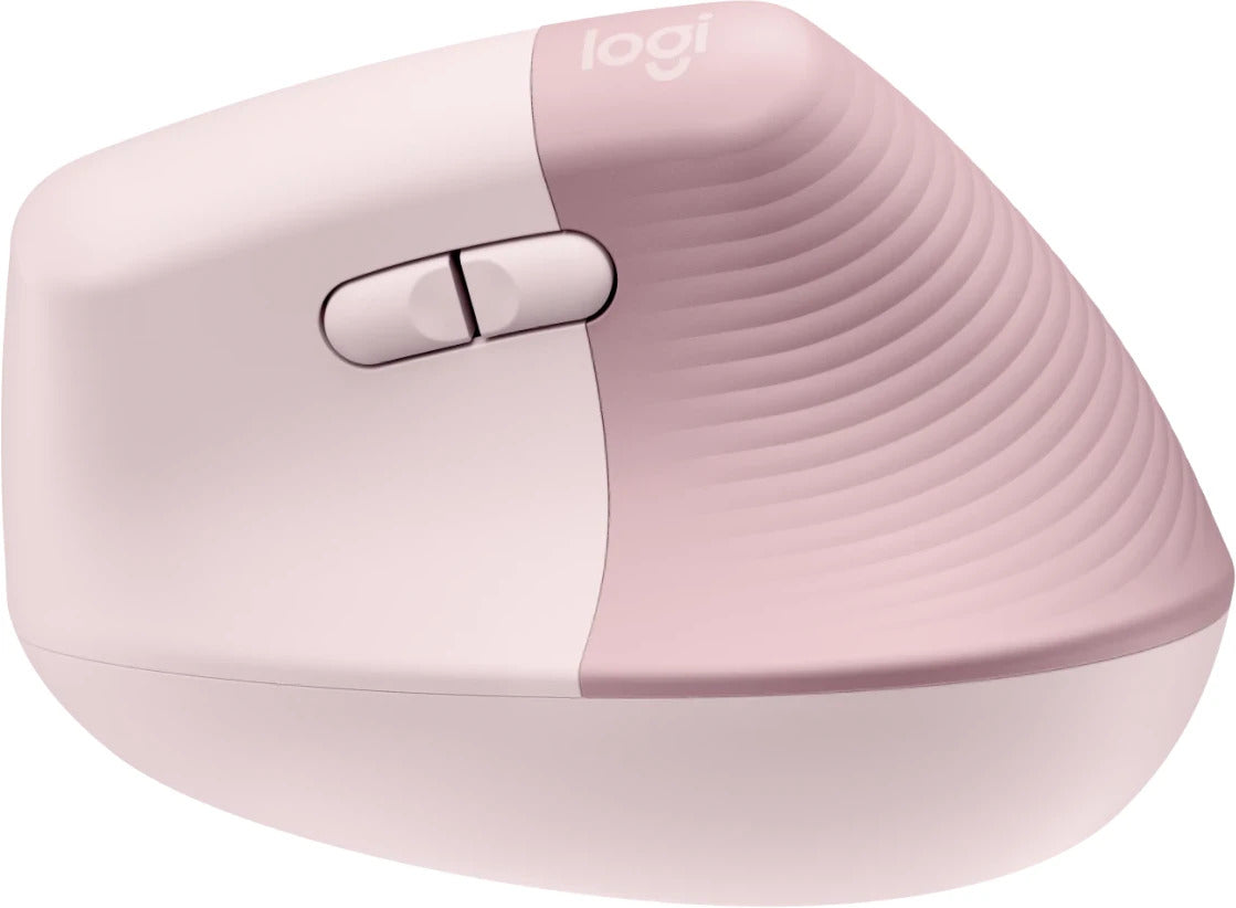 Logitech Lift Vertical Ergonomic Mouse Rose