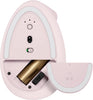Logitech Lift Vertical Ergonomic Mouse Rose