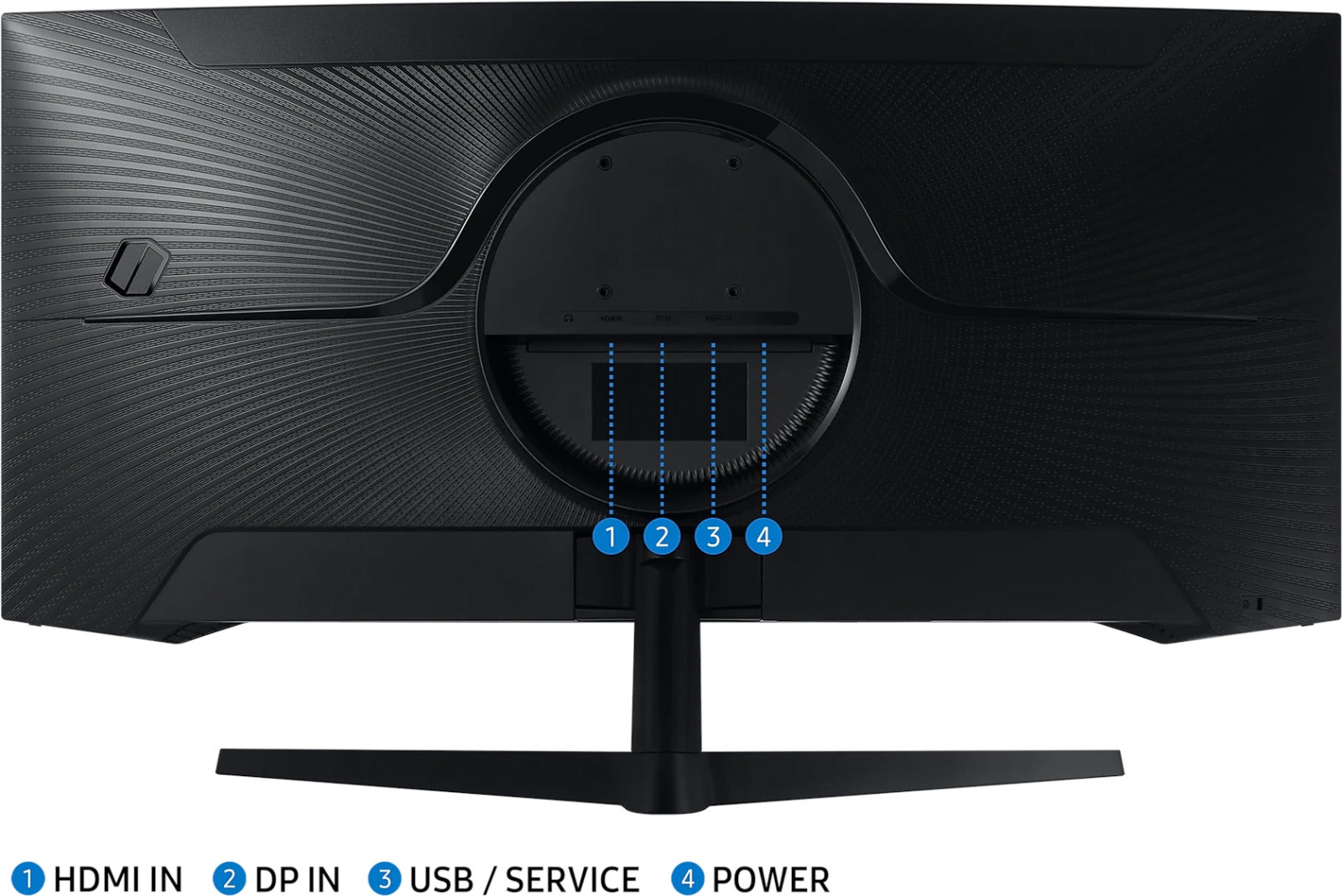 34" Samsung Odyssey G55T 1440p 165Hz 1ms VRR HDR Curved Ultrawide Gaming Monitor