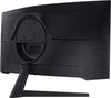 34" Samsung Odyssey G55T 1440p 165Hz 1ms FreeSync Premium HDR Curved Ultrawide Gaming Monitor
