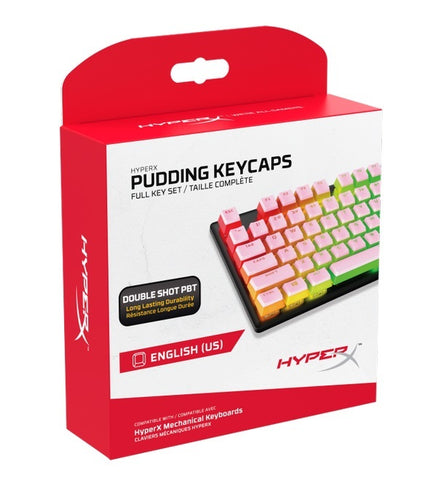 HyperX Pudding Keycaps Full Key Set (Pink) (PC)
