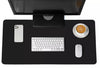 Large Size Waterproof Office Desk Protector Mat Keyboard Mouse Desk Pad - Black