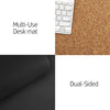 Large Size Waterproof Office Desk Protector Mat Keyboard Mouse Desk Pad - Black