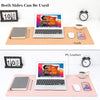 Large Size Waterproof Office Desk Protector Mat Keyboard Mouse Desk Pad - Pink