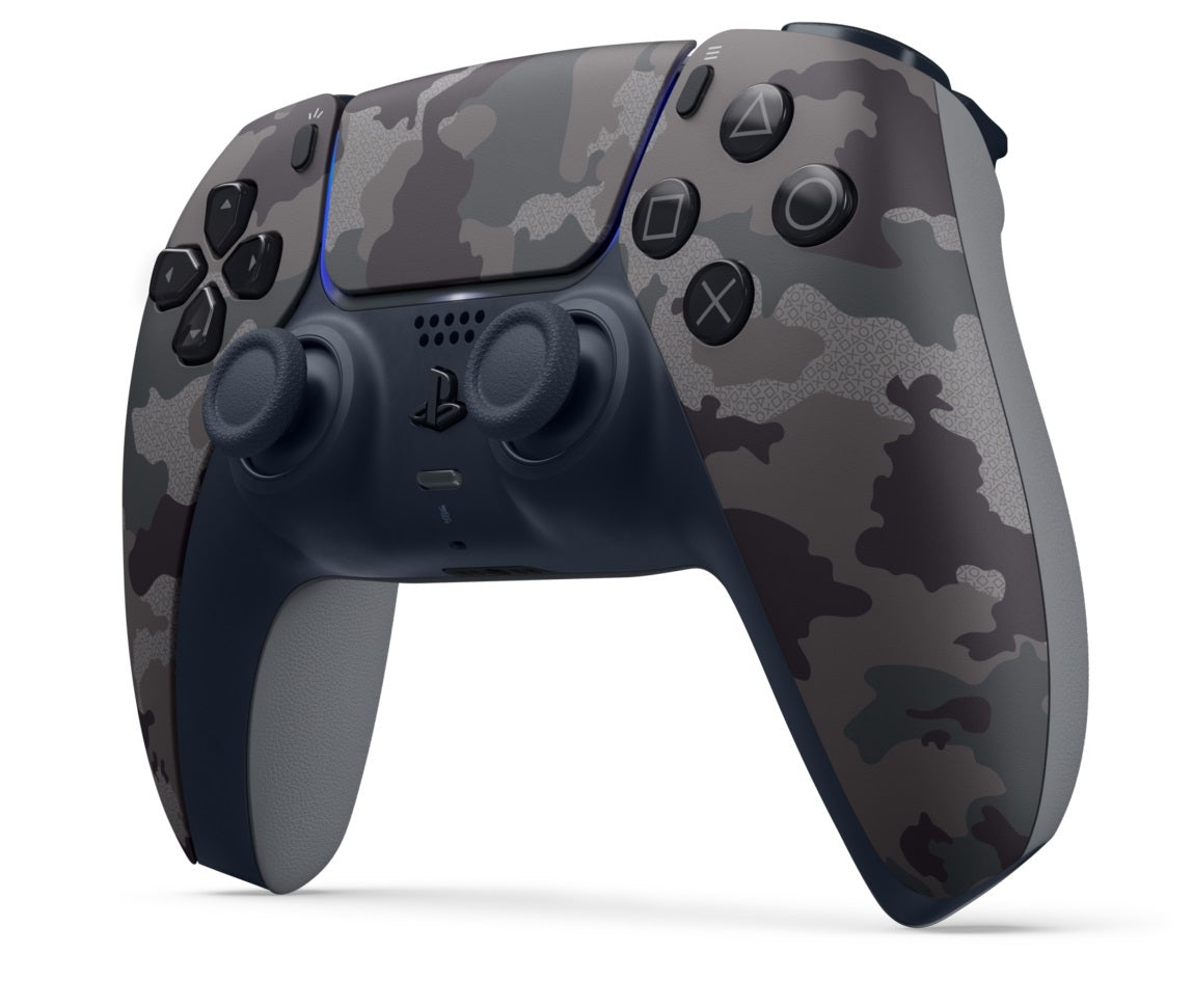 PlayStation 5 DualSense Wireless Controller - Grey Camo (PC, PS5)