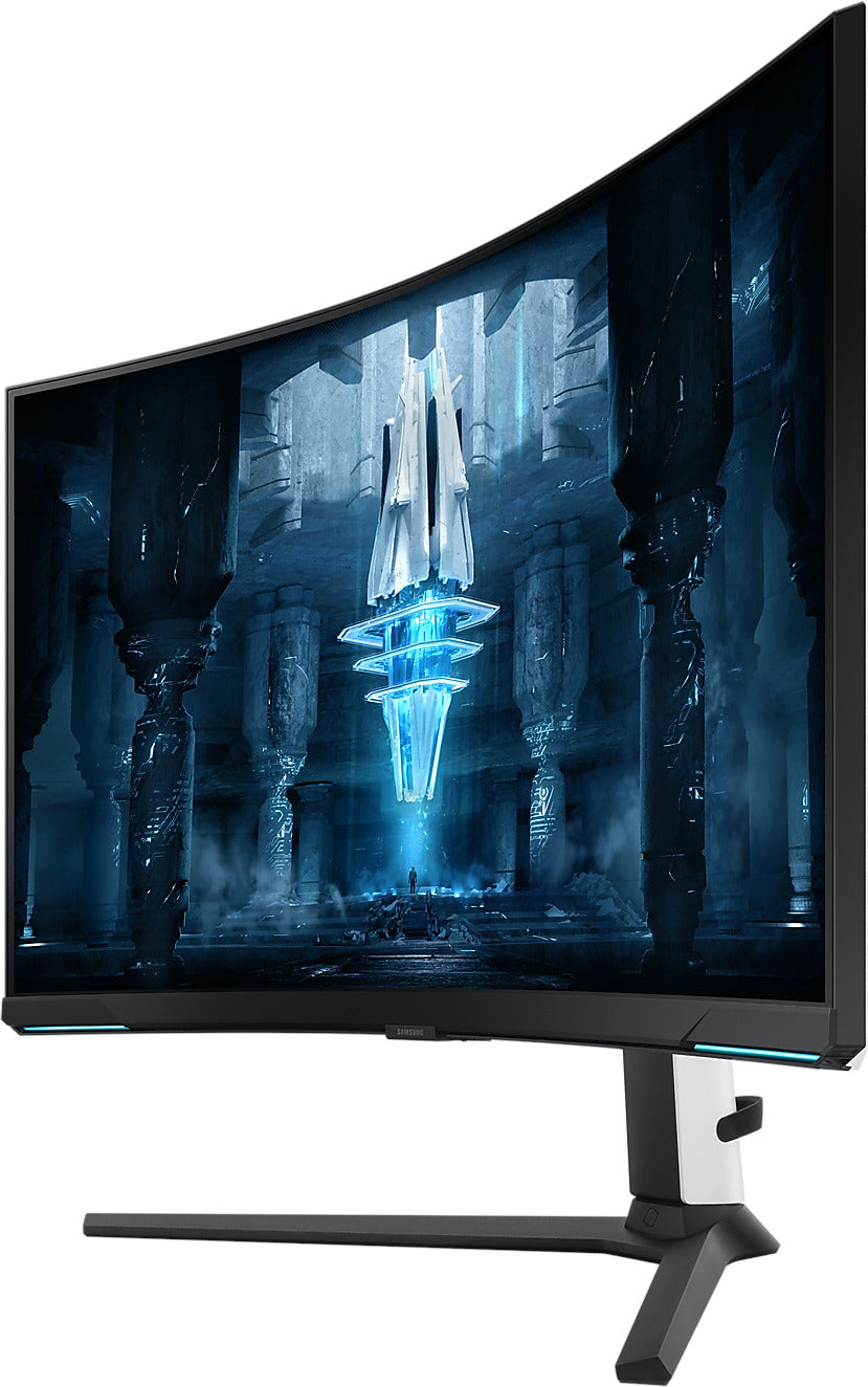 32" Samsung Odyssey Neo 4K 240Hz 1ms FreeSync Premium Pro HDR Curved Gaming Monitor