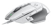 Logitech G502X Wired Gaming Mouse (White) (PC)