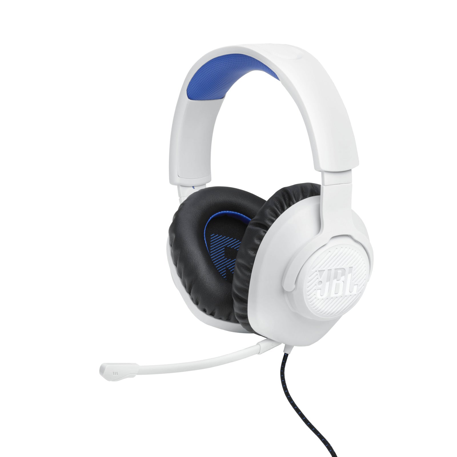 JBL Quantum 100P Wired Gaming Headset (White)
