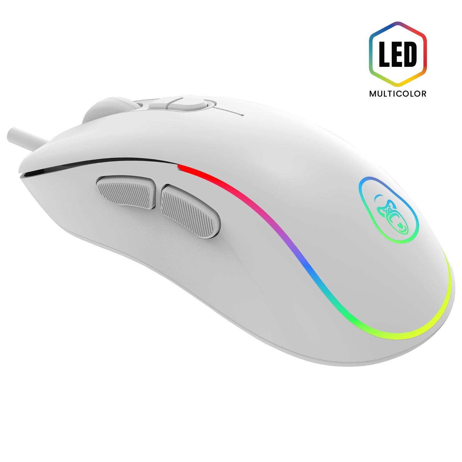 Gorilla Gaming Wired Mouse - White (PC)