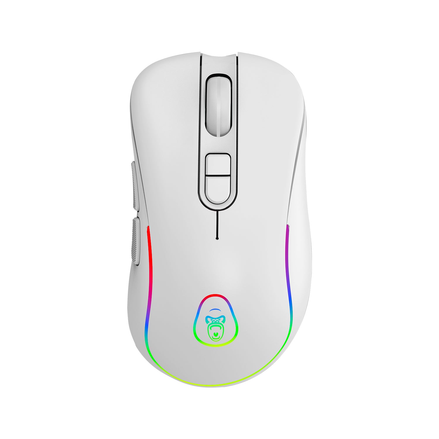 Gorilla Gaming Wired Mouse - White (PC)