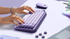 Logitech POP KEYS Wireless Mechanical Keyboard Lavender Cosmos
