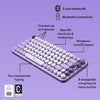Logitech POP KEYS Wireless Mechanical Keyboard Lavender Cosmos