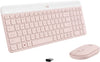 Logitech MK470 Slim Wireless Keyboard and Mouse Combo Rose