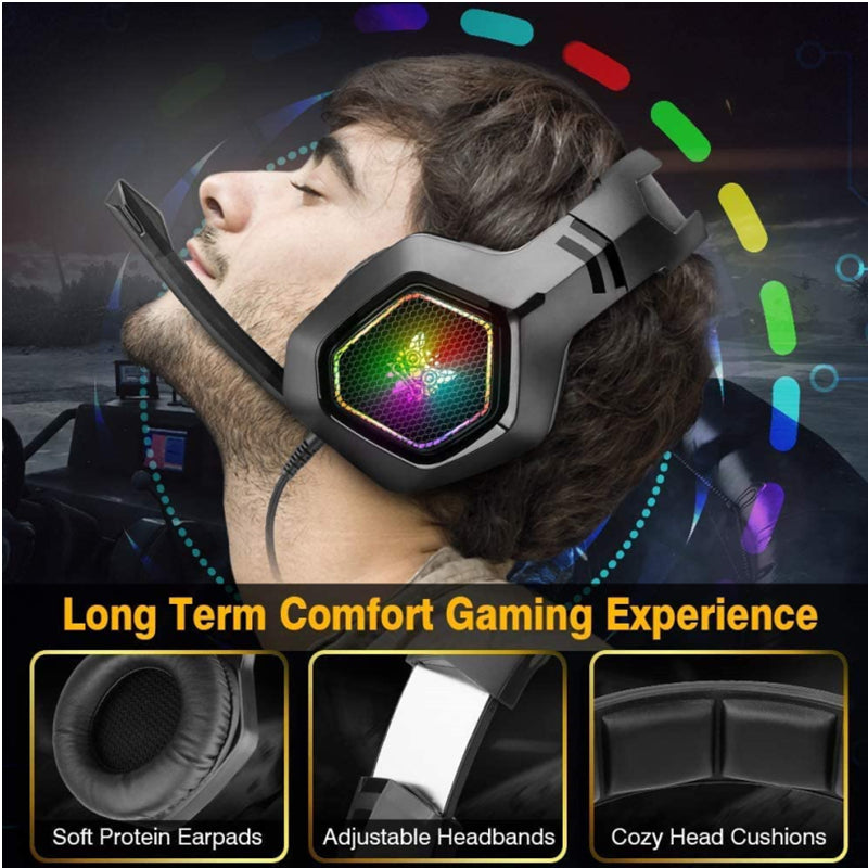 Onikuma K10 wired gaming headset - Black