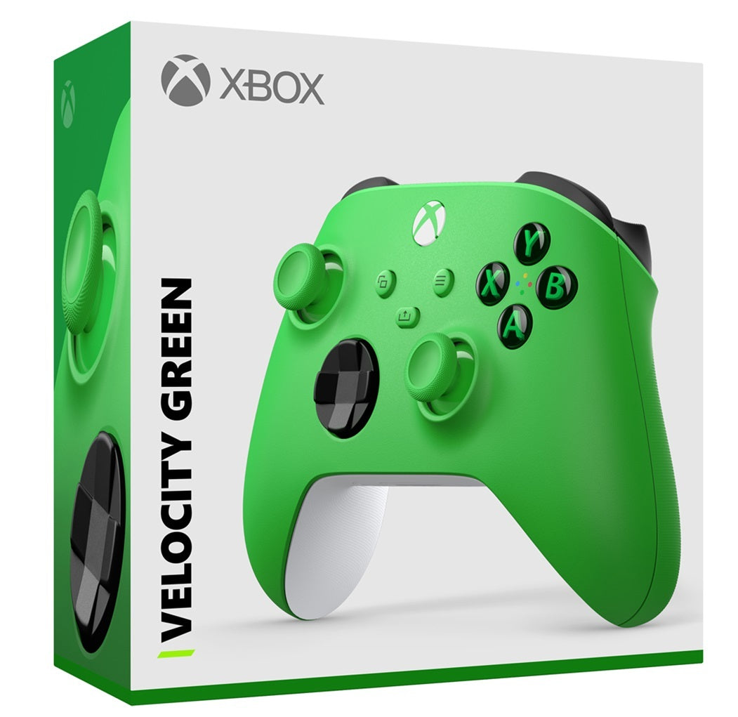 Xbox Wireless Controller - Velocity Green (PC, Xbox Series X, Xbox One)