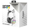 Playmax Cat Ear Gaming Headset (White) (Switch, PC, PS4, Xbox One)