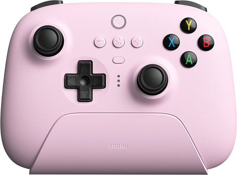 8Bitdo Ultimate Wireless 2.4G Controller with Charging Dock (Pink) (PC)