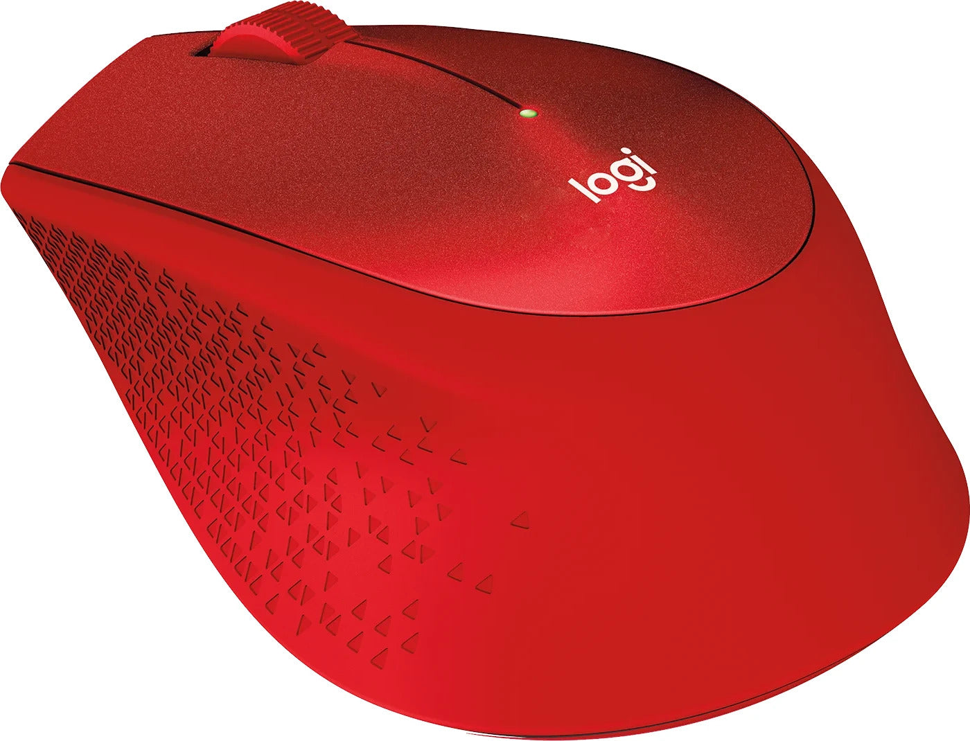 Logitech M331 Silent Plus Mouse Red