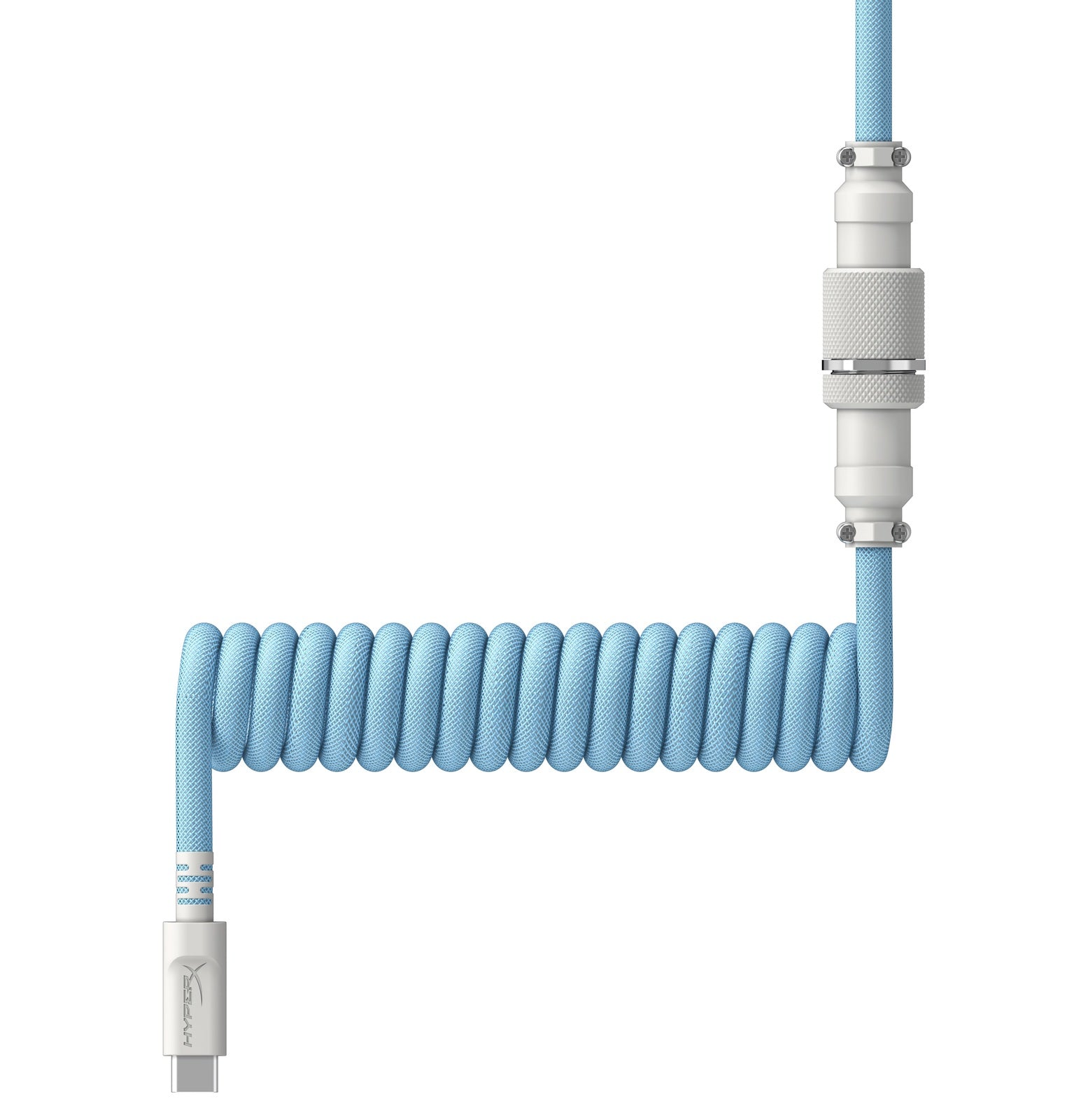 HyperX Coiled Cable (Light Blue & White) (PC)