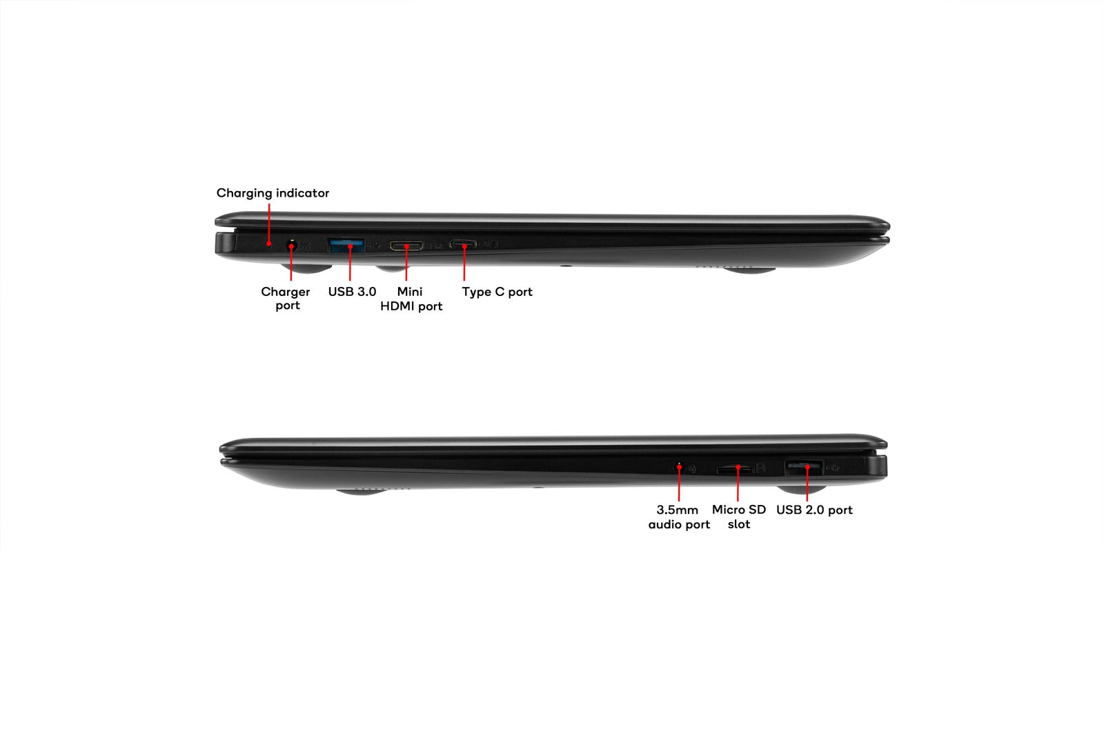 Kogan Atlas 14.1" USB-C Laptop with Windows 11 Pro (4GB, 128GB)