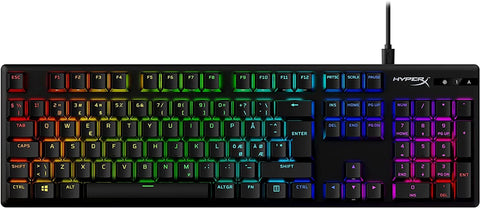 HyperX Alloy Origins PBT Mechanical Gaming Keyboard (Aqua)