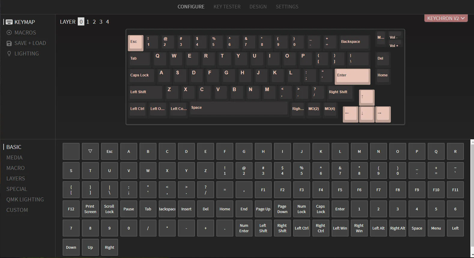 Keychron V2 65% RGB Keychron K Pro Brown Fully Assembled w/ Knob Hot-Swappable QMK Custom Mechanical Keyboard Frosted Black