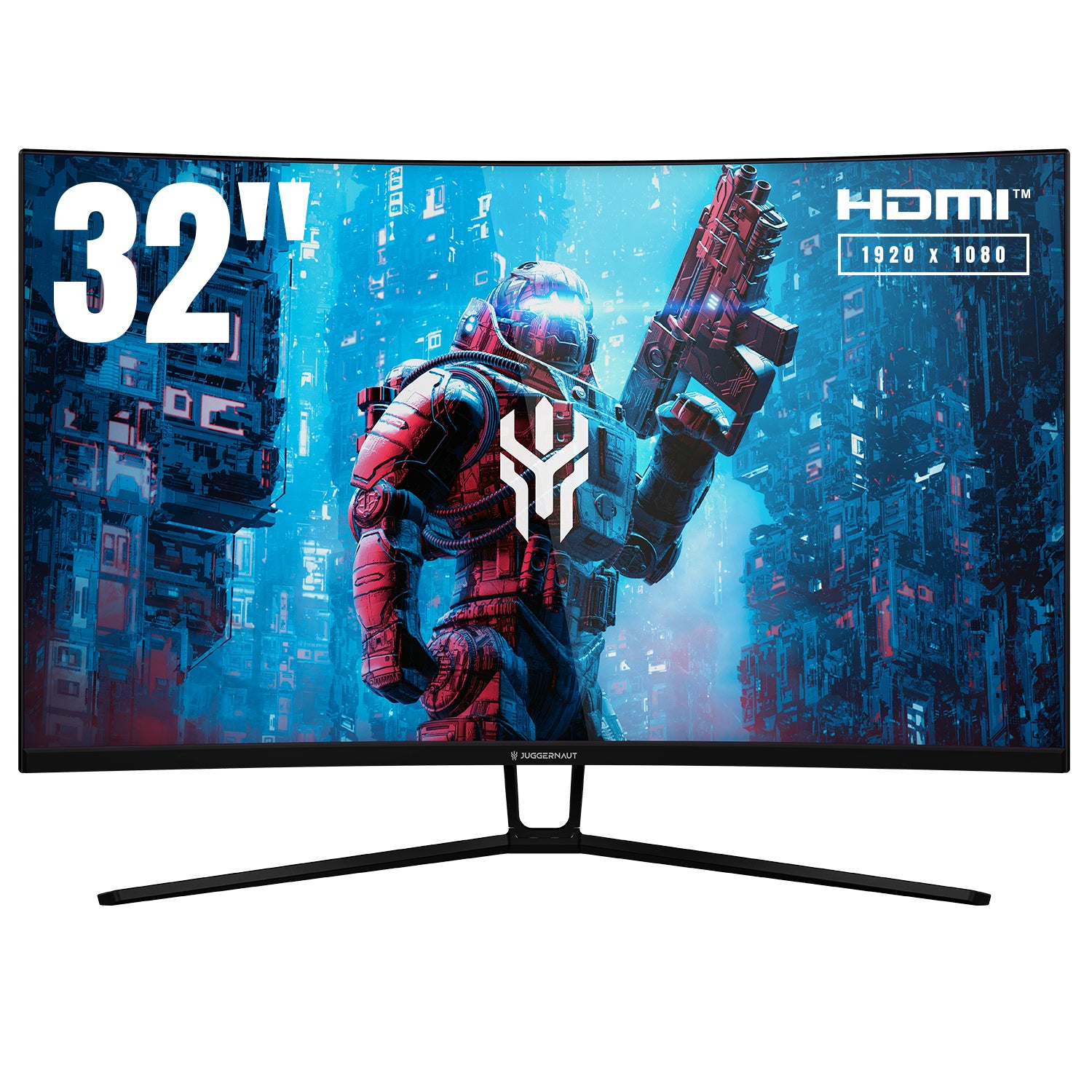 Juggernaut 32" Full HD Curved 165Hz Gaming Monitor (1920 x 1080)
