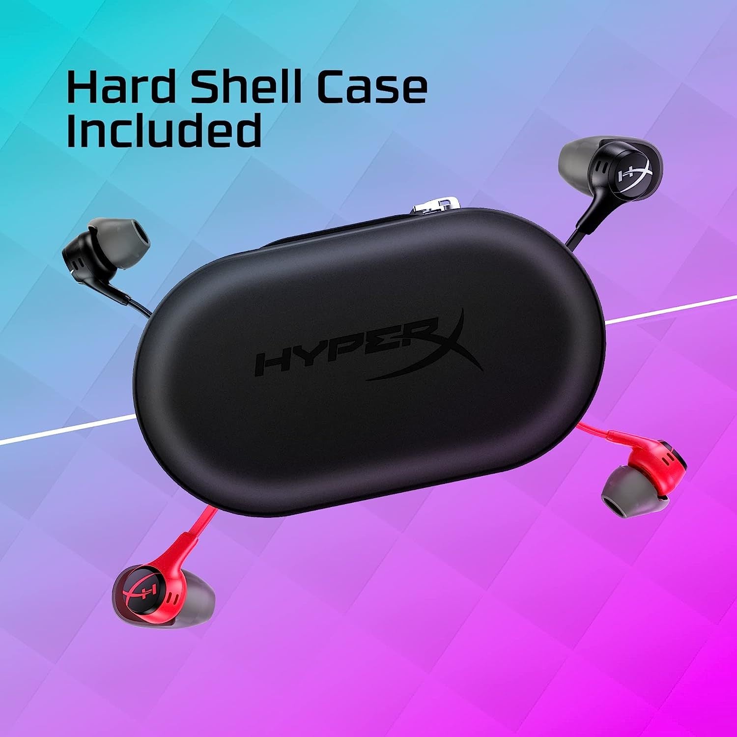 HyperX Cloud II Gaming Earbuds with Mic (Black) (Switch, PC)